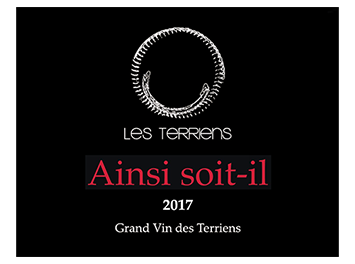 Les Terriens - Côtes du Rhône - Ainsi soit-il - Rouge - 2017