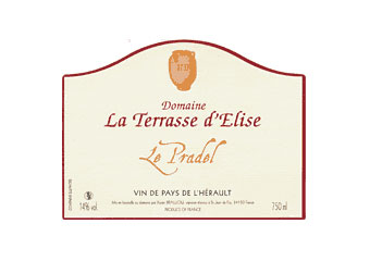 Domaine La Terrasse d'Elise - IGP Hérault - Le Pradel Rouge 2010