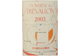 Domaine de Trevallon - VDP des Bouches du Rhône - Rouge - 2003