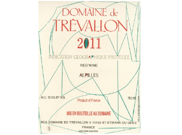 Domaine de Trévallon - VDP des Bouches du Rhône - Rouge - 2011