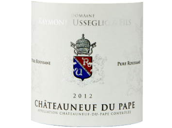 Domaine Raymond Usseglio - Chateauneuf du Pape - Pure Roussanne - Blanc - 2012