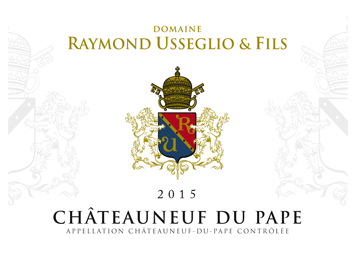 Domaine Raymond Usseglio - Châteauneuf-du-Pape - Roussanne - Blanc - 2015
