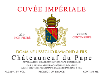 Domaine Raymond Usseglio - Châteauneuf-du-Pape - Impériale - Rouge - 2014