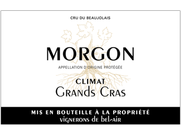 Vignerons de Bel Air - Morgon - Climat Grands Cras - Rouge - 2017