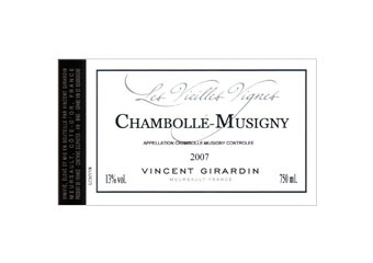 Vincent Girardin - Chambolle-Musigny - Vieilles Vignes Rouge 2007