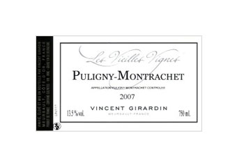 Vincent Girardin - Puligny-Montrachet - Vieilles Vignes Blanc 2007