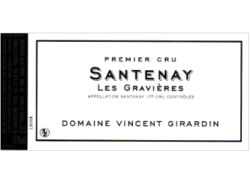 Vincent Girardin - Santenay 1er Cru - Gravières Rouge 2008