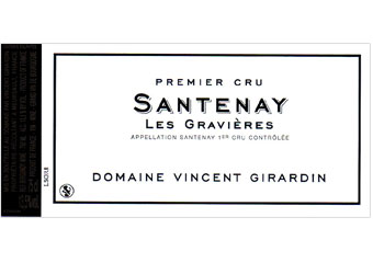 Vincent Girardin - Santenay Premier Cru - Les Gravières Rouge 2007