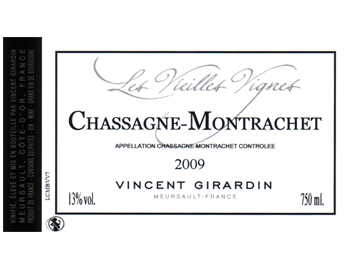 Vincent Girardin - Chassagne-Montrachet - Les Vieilles Vignes - Blanc - 2009