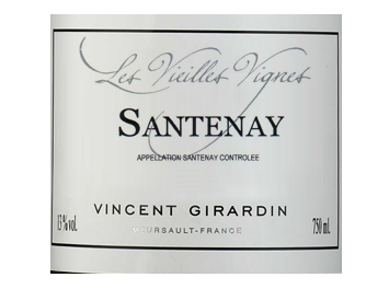 Vincent Girardin - Santenay - Vieilles Vignes - Rouge - 2013