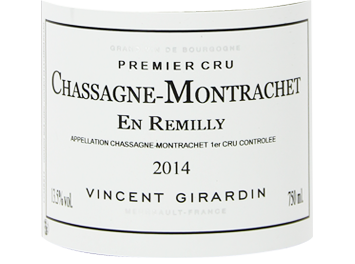 Vincent Girardin - Chassagne-Montrachet 1er cru - En Remilly - Blanc - 2014