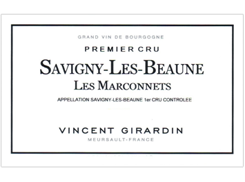 Vincent Girardin - Savigny-lès-Beaune 1er cru - Les Marconnets - Rouge - 2015