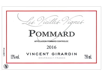 Vincent Girardin - Pommard - Les Vieilles Vignes - Rosso - 2016