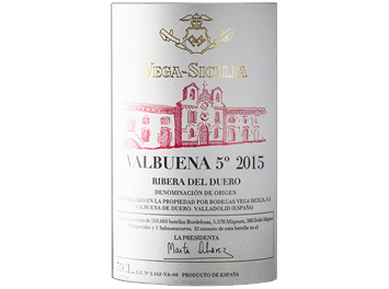 Vega Sicilia - Ribera del Duero - Valbuena 5 año - Rouge - 2015