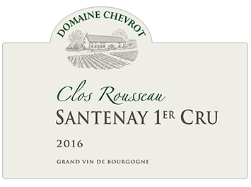 Domaine Chevrot et Fils - Santenay 1er cru - Clos Rousseau - Blanc - 2016