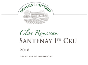 Domaine Chevrot et Fils - Santenay 1er cru - Clos Rousseau - Blanc - 2018