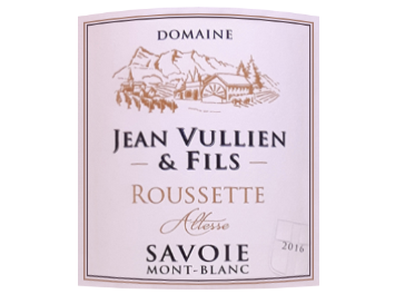 Domaine Jean Vullien - Roussette de Savoie - Altesse - Blanc - 2016