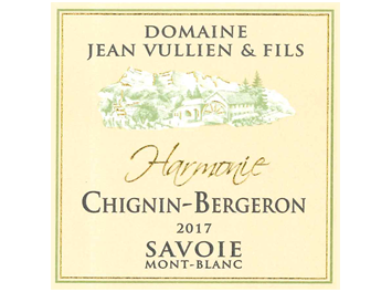 Domaine Jean Vullien - Vin de Savoie Chignin-Bergeron - Harmonie - Blanc - 2017