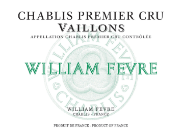 William Fèvre - Chablis 1er Cru - Vaillons - Blanc - 2012