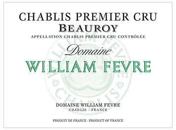 William Fèvre - Chablis 1er cru - Beauroy - Blanc - 2016