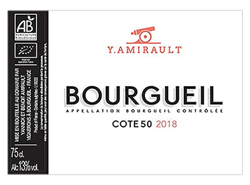 Domaine Yannick Amirault - Bourgueil - Côte 50 - Rouge - 2018