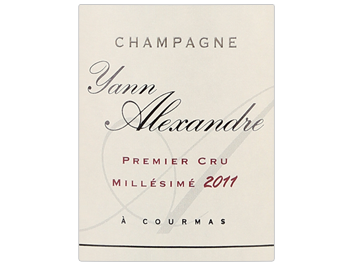 Champagne Yann Alexandre - Champagne - Premier Cru Extra Brut - Blanc - 2011