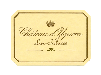 Château d'Yquem - Sauternes 1er cru Classé Supérieur - Blanc Liquoreux - 1995