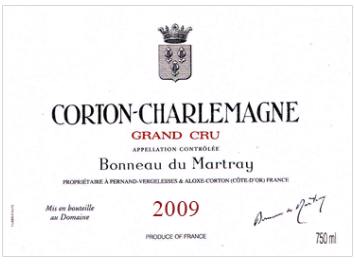 Domaine Bonneau du Martray - Corton Charlemagne Grand Cru - Blanc - 2009