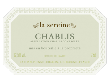 La Chablisienne - Chablis - La Sereine - Blanc - 2010