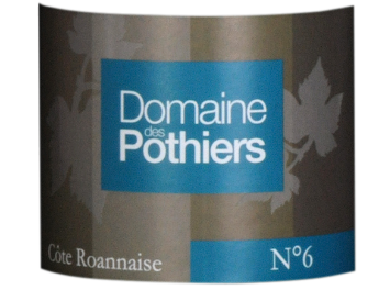 Domaine des Pothiers - Côte Roannaise - N°6 - Rouge - 2012