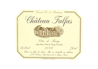Château Falfas - Côtes de Bourg - Rouge 2009