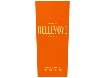 Bellevoye - Triple Malt Whisky France - Bellevoye Orange - Finition Rhum