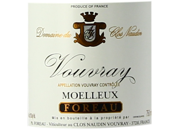 Le Clos Naudin - Vouvray Moelleux - Blanc - 2010