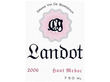 Landot - Haut Médoc - Rouge 2006
