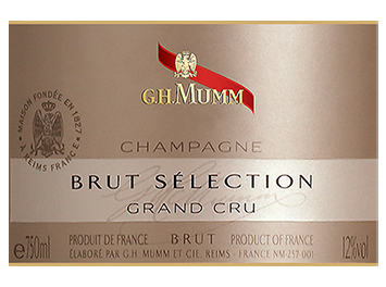 Champagne Mumm - Champagne Grand Cru - Brut Sélection - Blanc