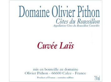 Domaine Olivier Pithon - Côtes du Roussillon - Laïs - Rouge 2012