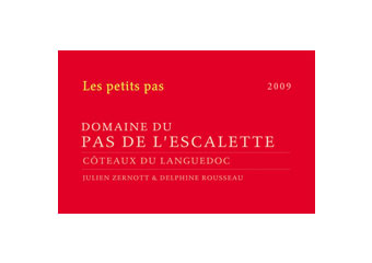 Domaine du Pas de l'Escalette - Coteaux du Languedoc - Le Petit Pas - Rouge 2009