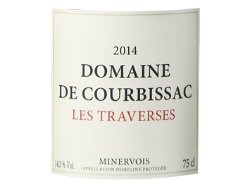 Domaine de Courbissac - Minervois - Les Traverses - Rouge - 2014