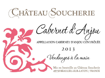 Château Soucherie - Cabernet d'Anjou - Rosé - 2013
