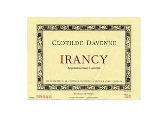 Clotilde Davenne - Irancy - Rouge 2010