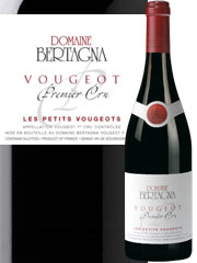 Domaine Bertagna - Vougeot 1er Cru - Les petits Vougeots Rouge 2007