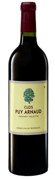 Clos Puy Arnaud - Castillon Côtes de Bordeaux - Grand Vin - Rouge - 2012