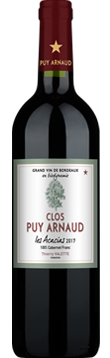 Clos Puy Arnaud - Castillon Côtes de Bordeaux - Les Acacias - Rouge - 2017