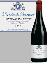Domaine des Beaumont - Gevrey-Chambertin - Vieilles Vignes Rouge 2007