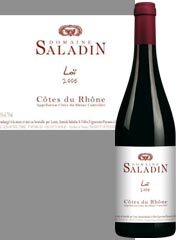 Domaine Saladin - Côtes du Rhône - Loï Rouge 2006
