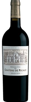 Château de Ricaud - Cadillac Côtes de Bordeaux - Grand Vin - Rouge - 2015