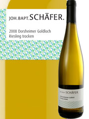 Joh. Bapt. Schäfer - Nahe - Riesling Dorsheimer Goldloch Blanc 2008