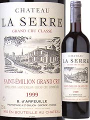 Château La Serre - Saint-Émilion Grand Cru - Rouge 1999