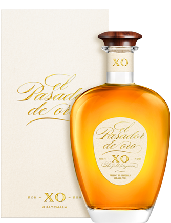 X.O. premium aged rum from Guatemala bottle 70 cl · EL PASADOR DE