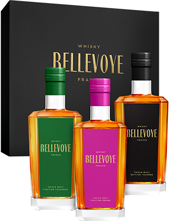 Bellevoye - Whisky - Coffret Bellevoye Vert Noir Prune